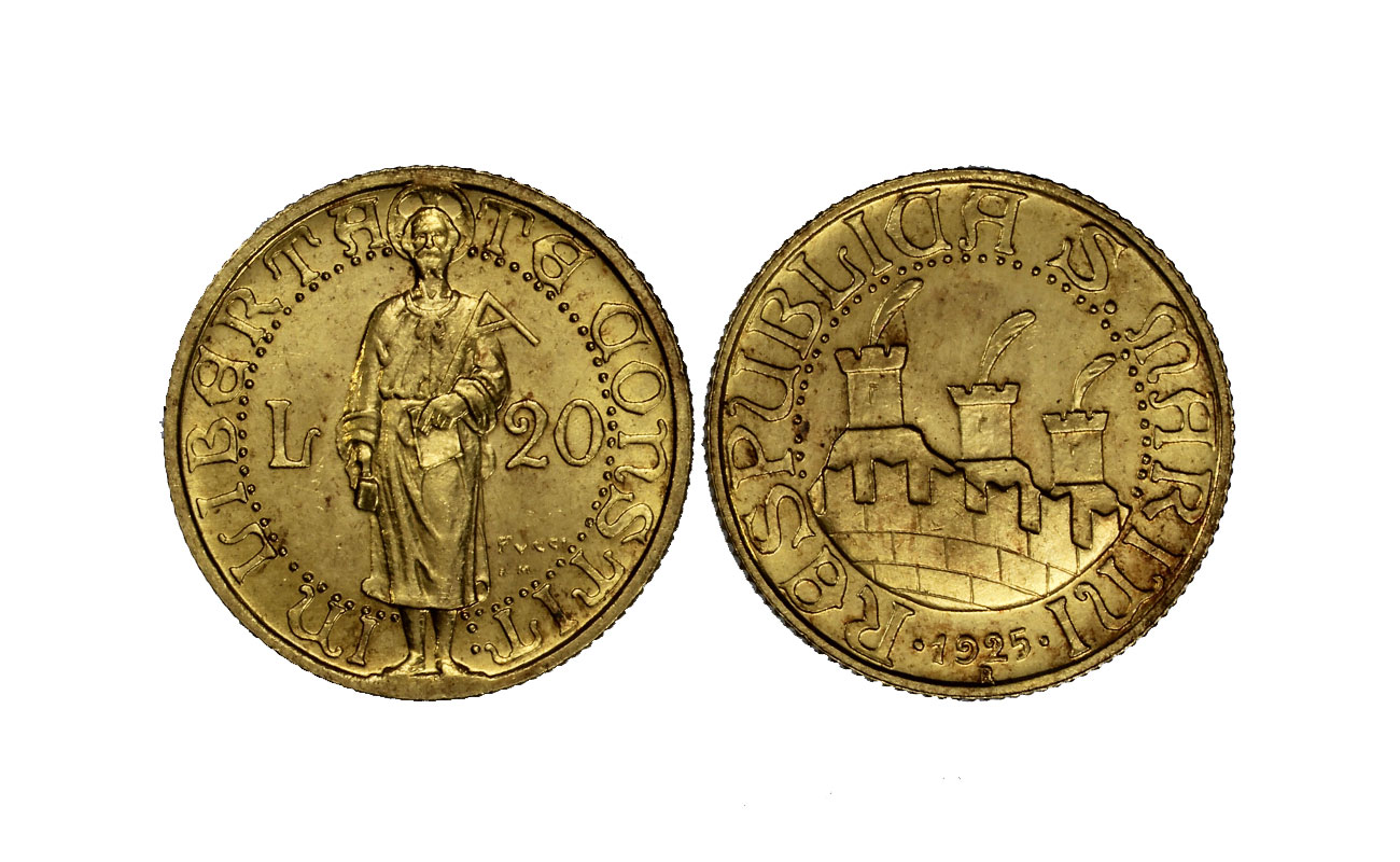 20 Lire gr. 6,45 in oro 900/