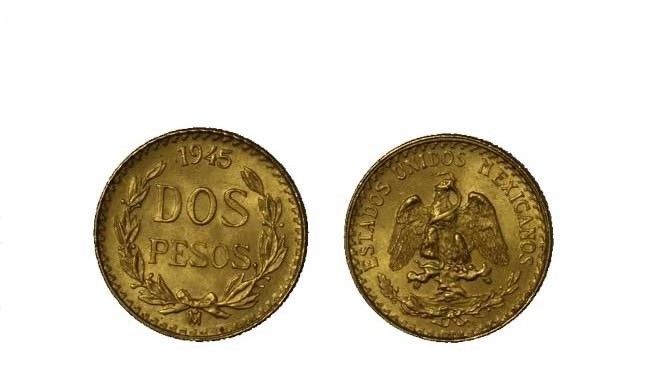 2 pesos gr. 1,66 in oro 900/°°°