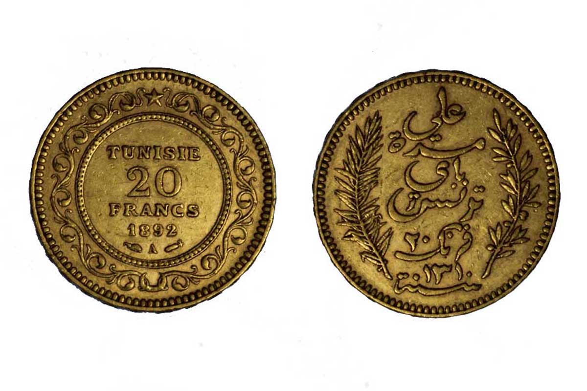 20 franchi "Marengo" - gr. 6,45 in oro 900/ 