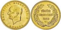 Kemal Ataturk - 250 piastre gr. 18,04 in oro 917/000