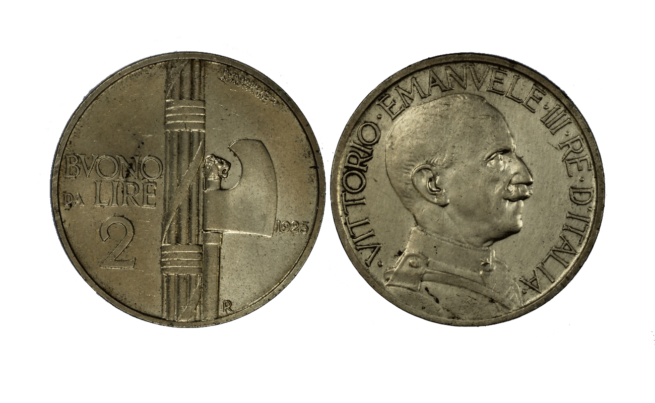 Re Vittorio Emanuele III - Buono da 2 lire 