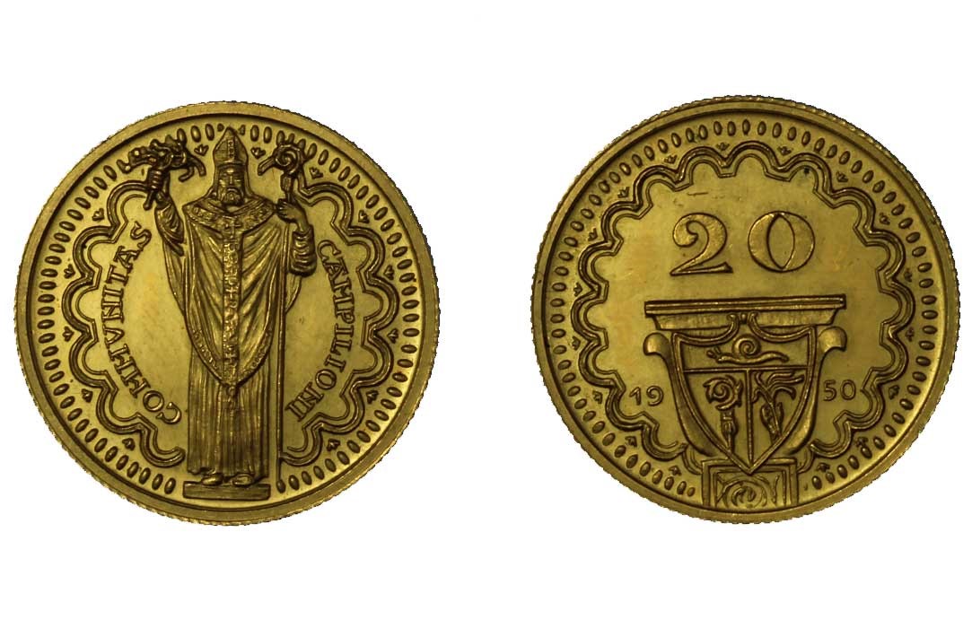 20 franchi gr. 6,00/6,50 in oro 900/000