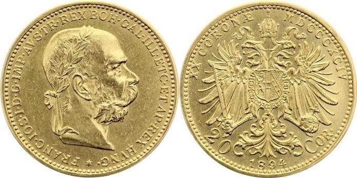 Imp. Francesco Giuseppe I - 20 Corone gr. 6,77 in oro 900/