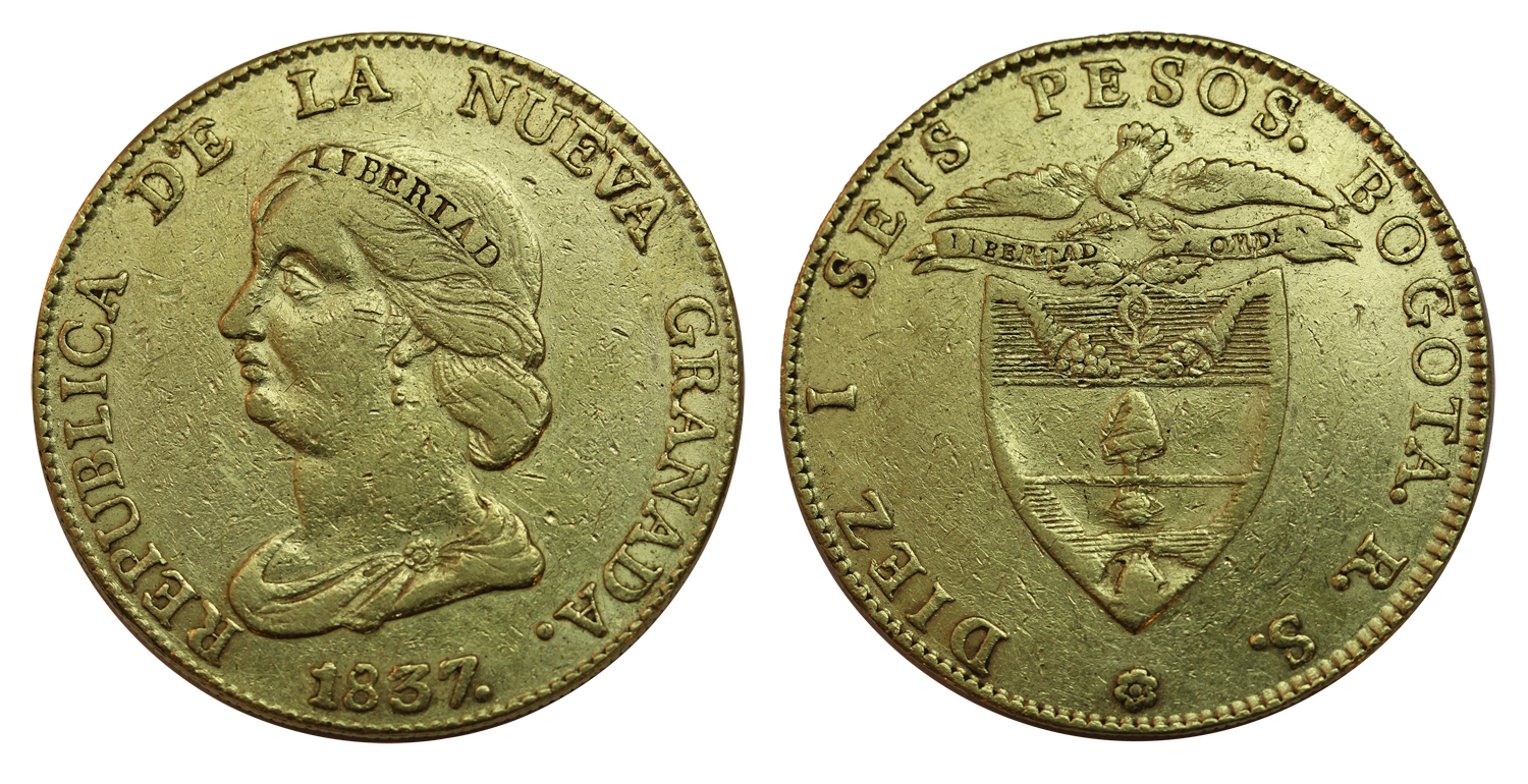 16 pesos gr. 27,00 in oro 875/