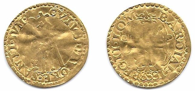 Ercole II Este - Scudo gr.3,30 in oro