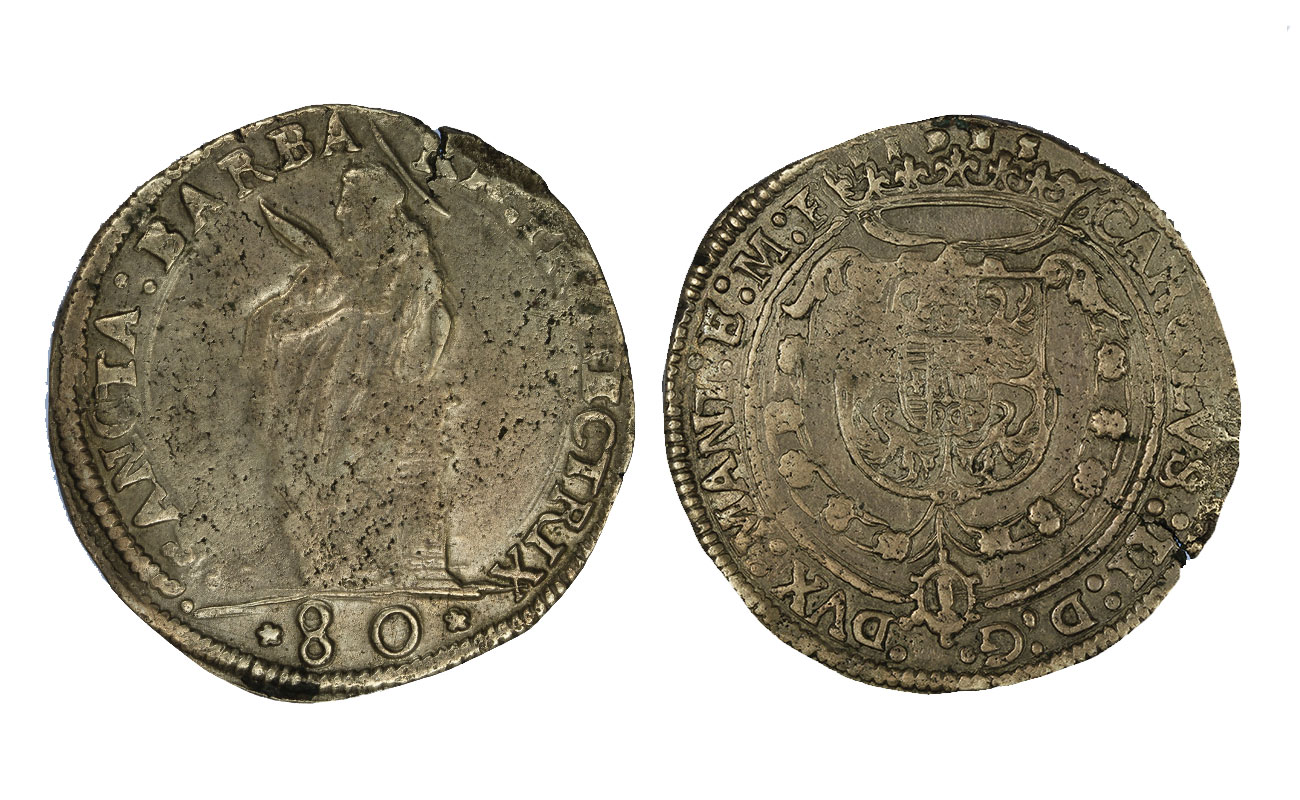 Carlo II - 80 soldi