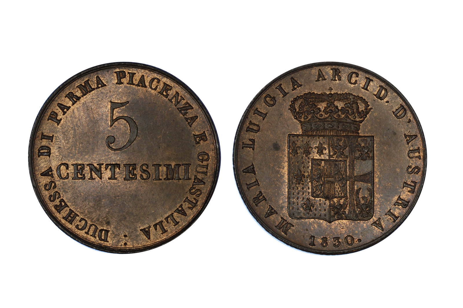 Maria Luigia - 5 centesimi 