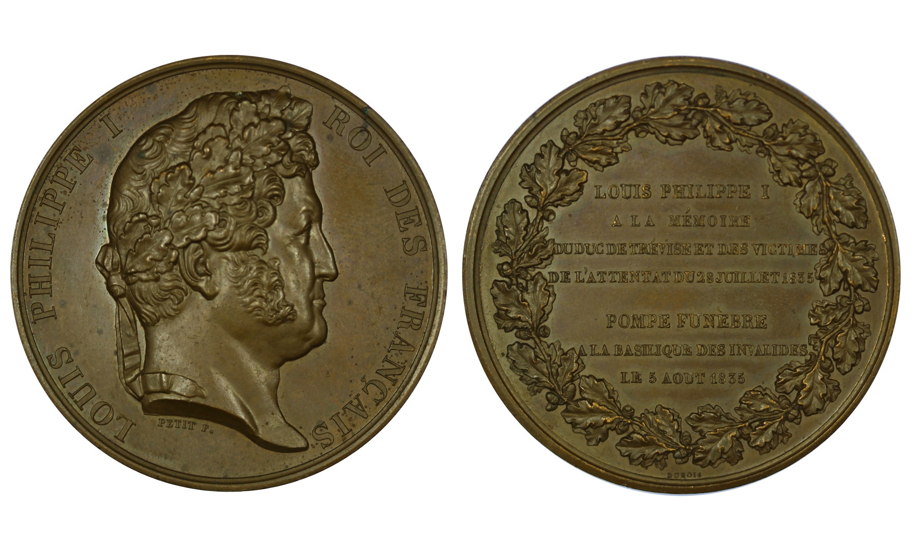 Luigi Filippo - Medaglia 1835