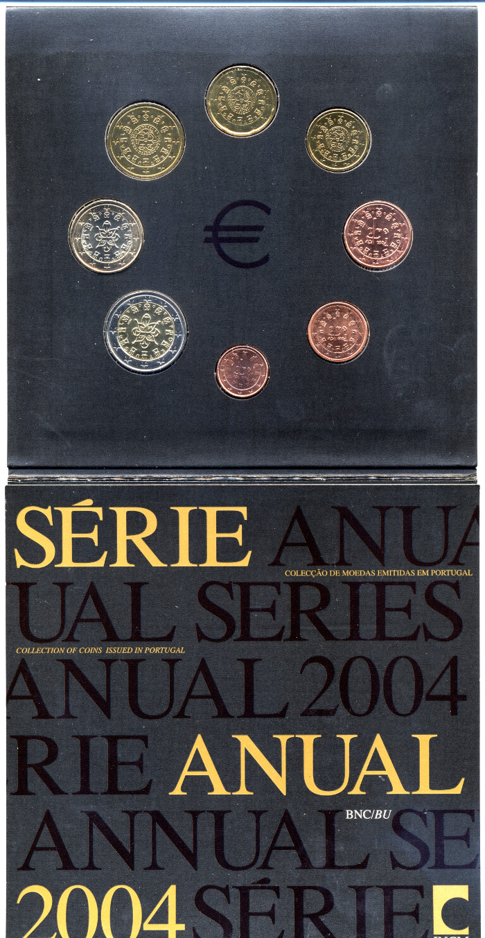 Serie divisionale di 8 monete - Conf. originale