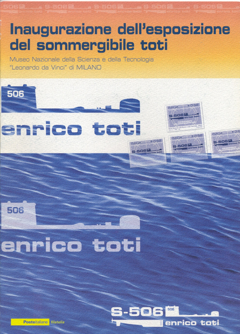 Folder "Sommergibile Enrico Toti"