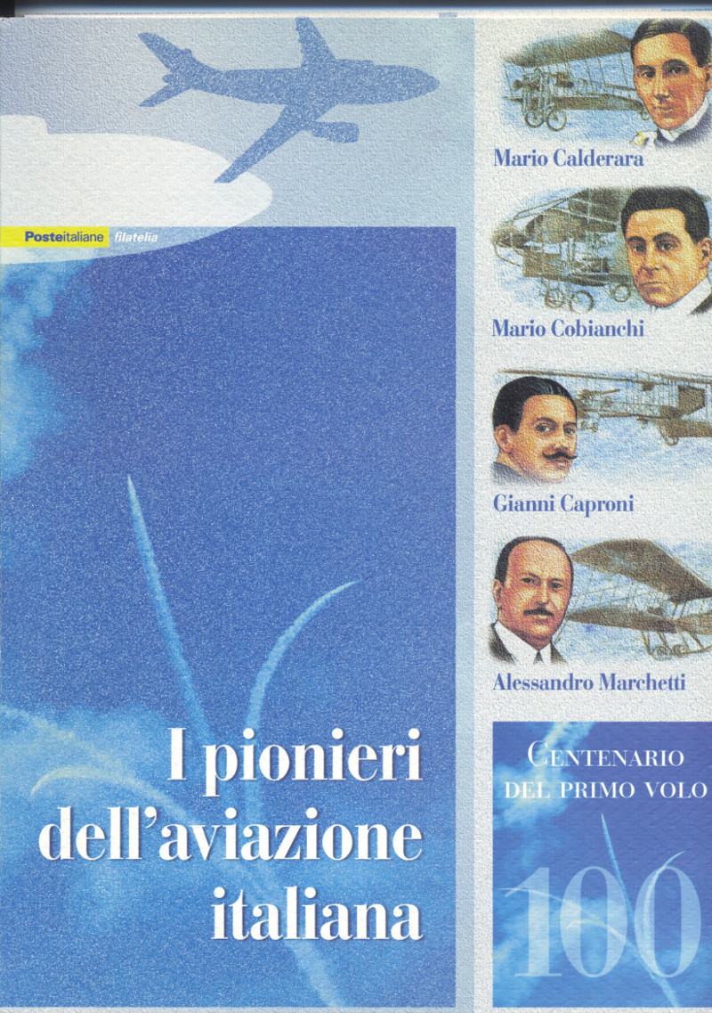 Folder "Pionieri dell'aviazione italiana"