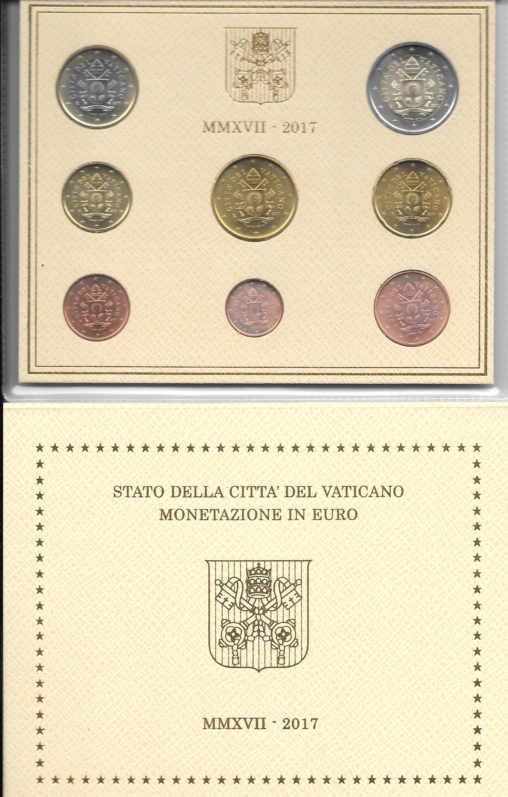 Papa Francesco - Serie completa di 8 monete in confezione originale