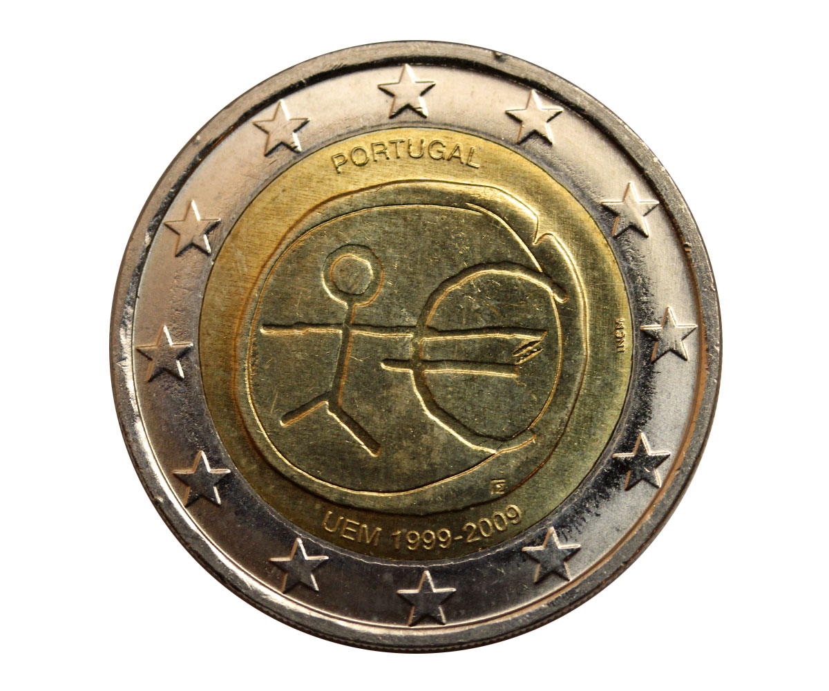"Decennale Unione Monetaria" - moneta da 2 euro