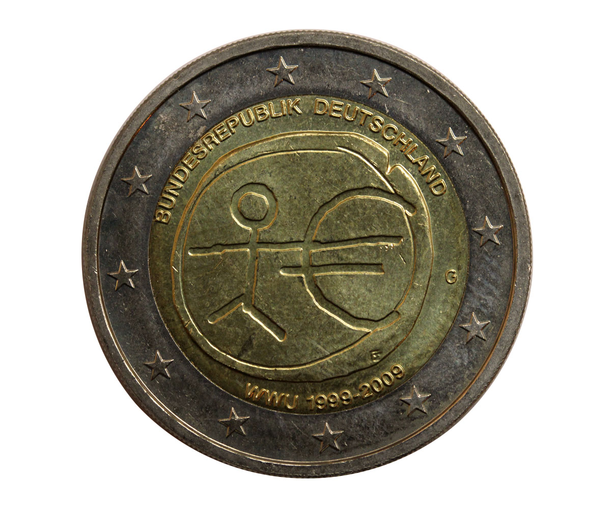 "Decennale Unione Monetaria"  - 2 Euro - Zecca G