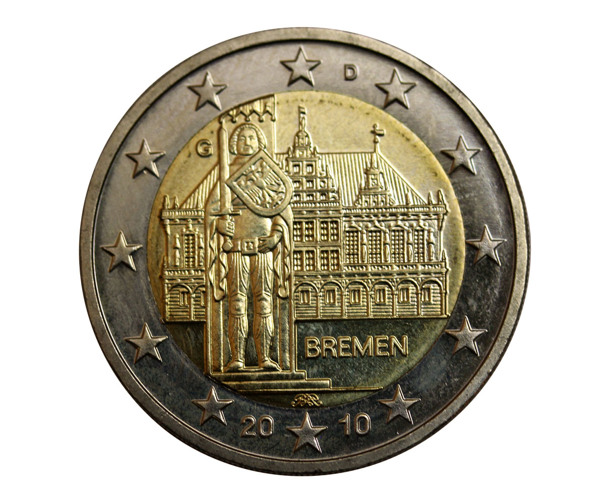 "Municipio di Brema " - 2 Euro - Zecca G 