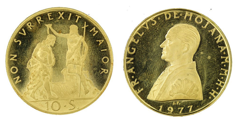 10 scudi  gr. 8,00 in oro 900/000 