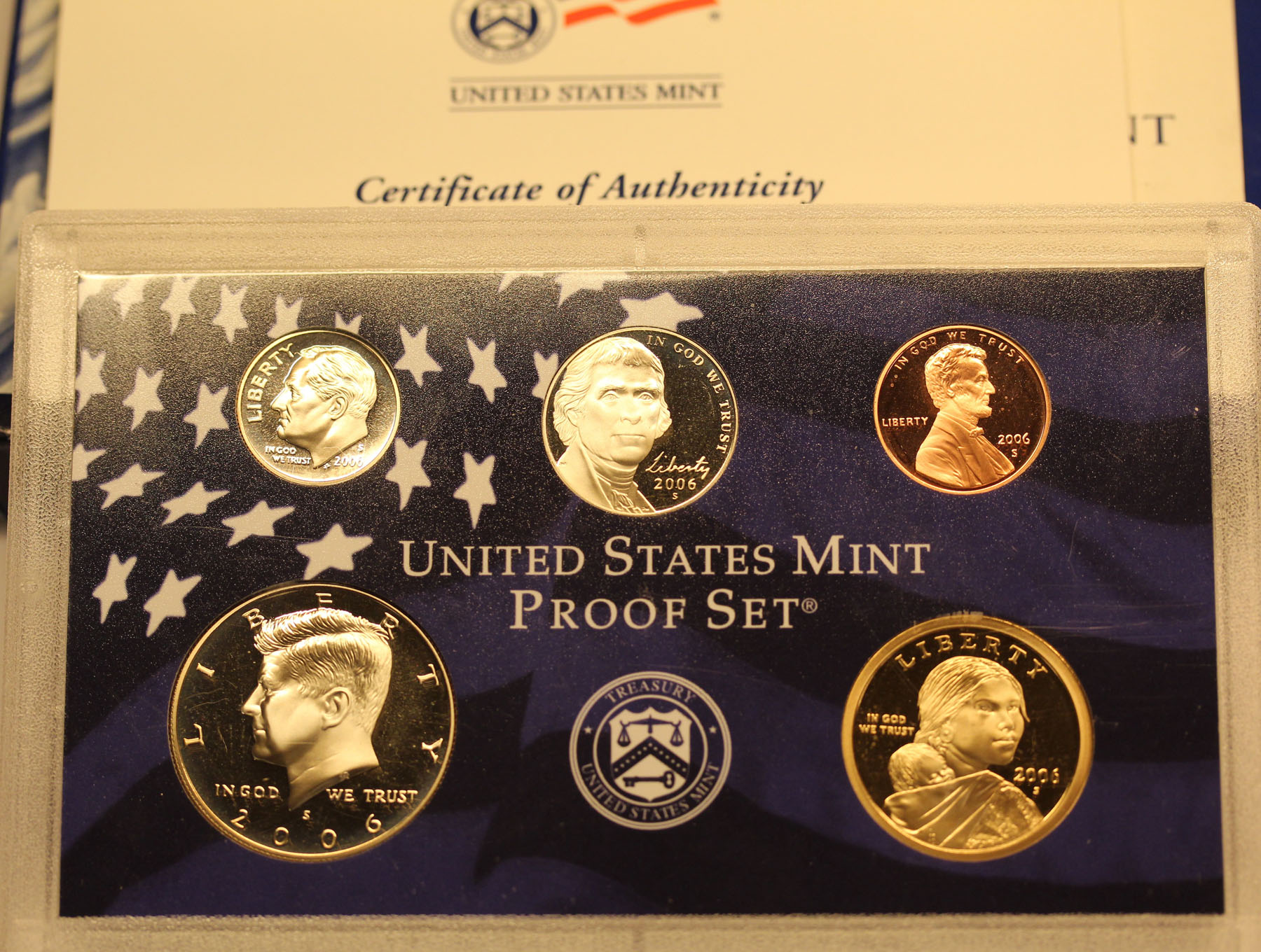 Stati Uniti - Proof Set di 10 monete