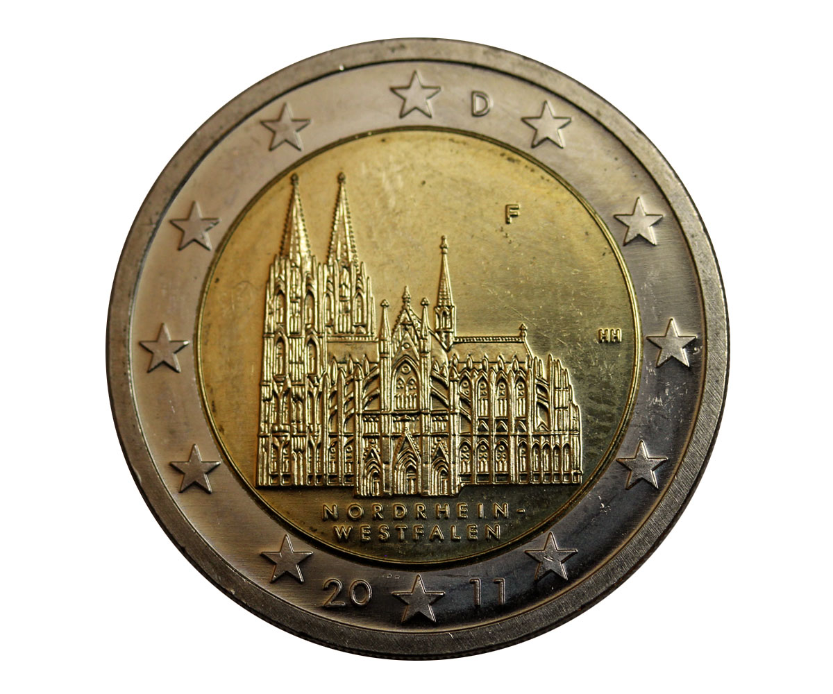 "Duomo di Colonia" - zecca F - moneta da 2 euro 