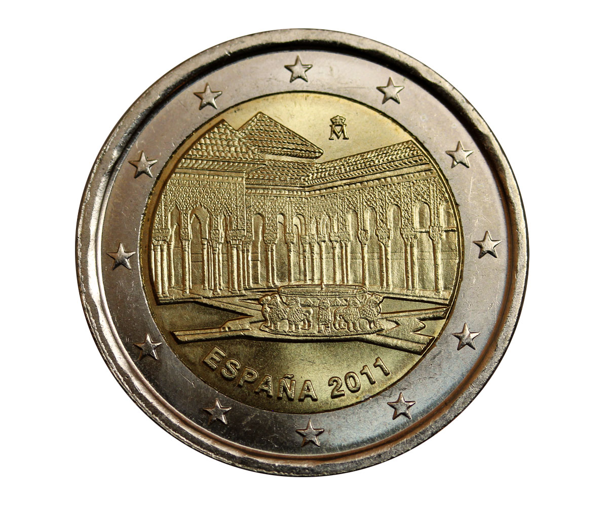 "Patrimonio Unesco - Alhambra" - moneta da 2 euro