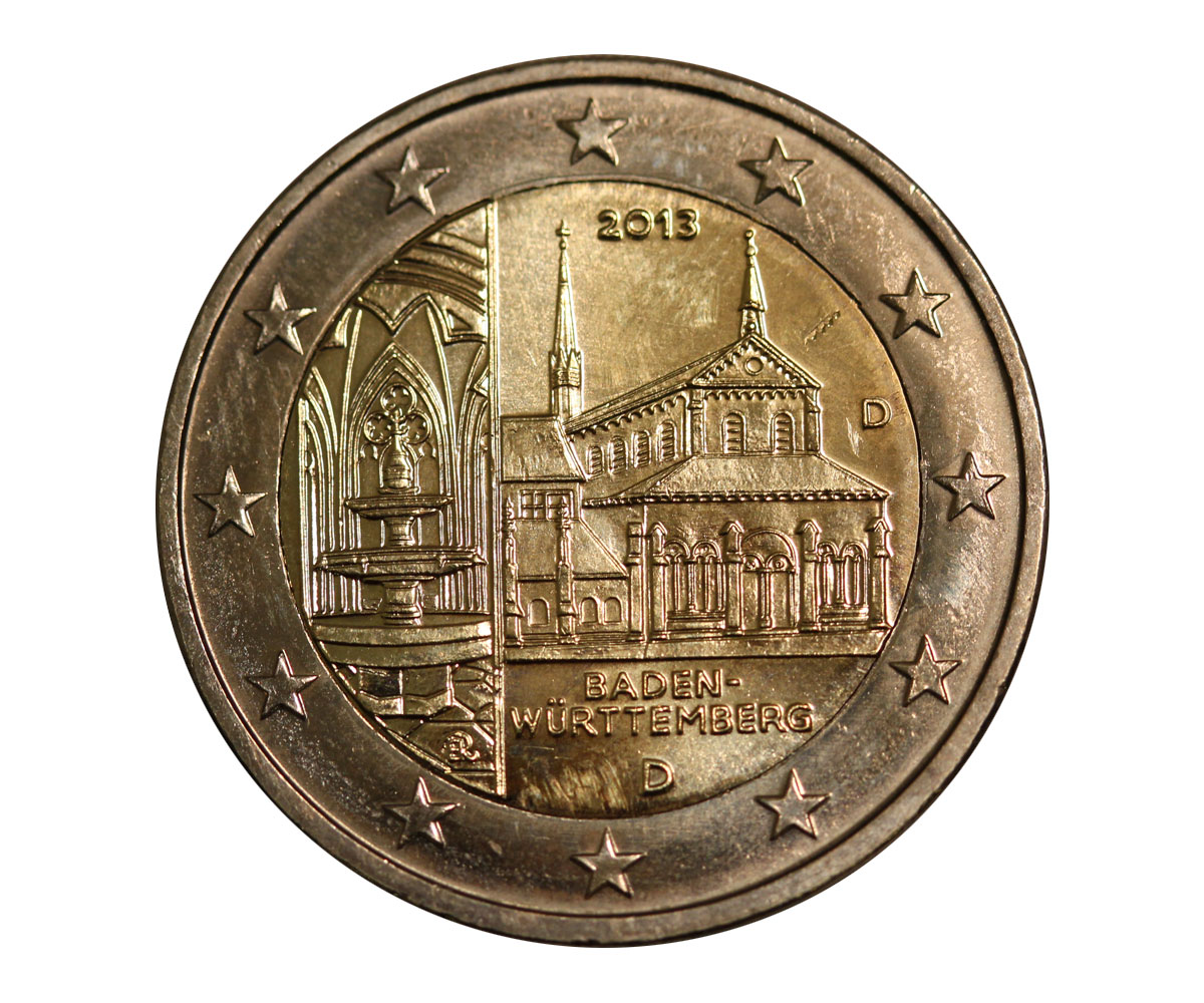 Baden Wurttemberg - zecca D - moneta da 2 euro