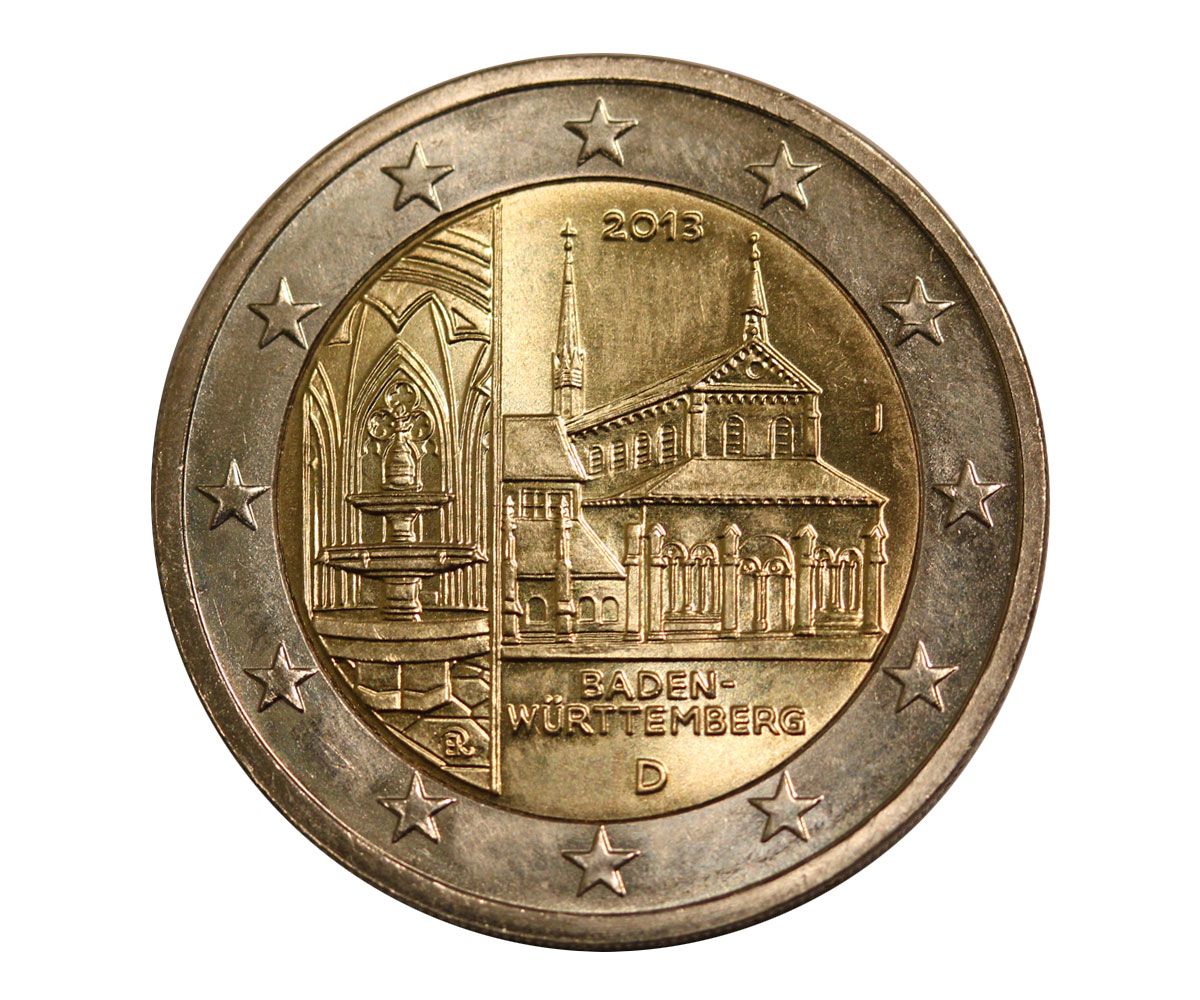 Baden Wurttemberg - zecca J - moneta da 2 euro