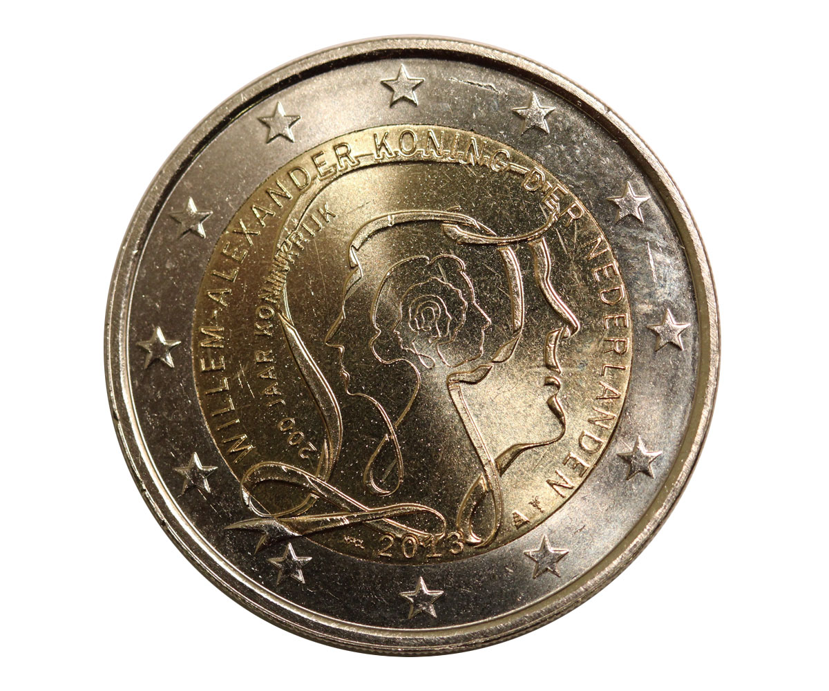Re Guglielmo I - moneta da 2 euro