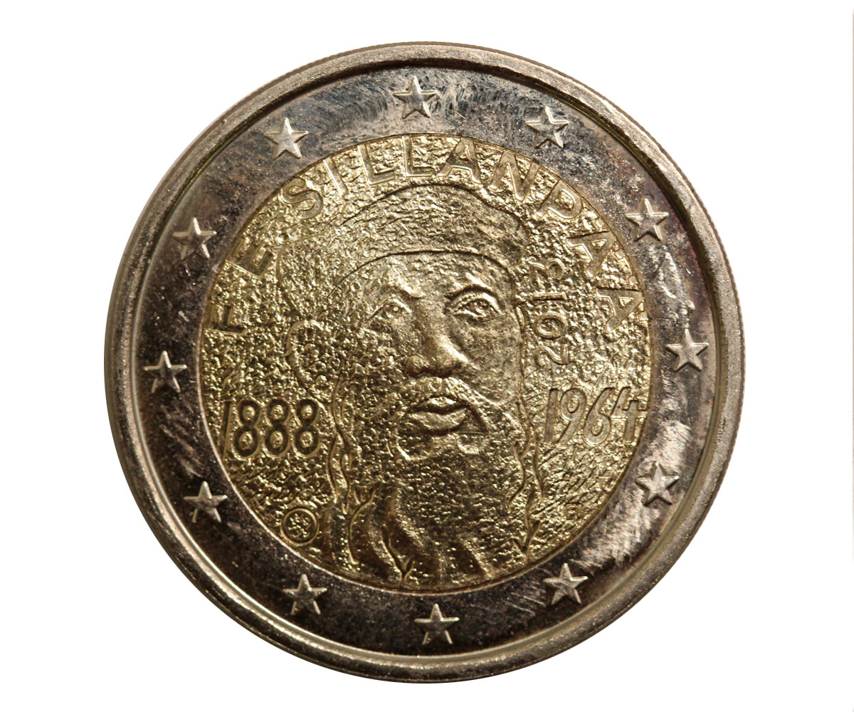E. Sillanpaa - moneta da 2 euro