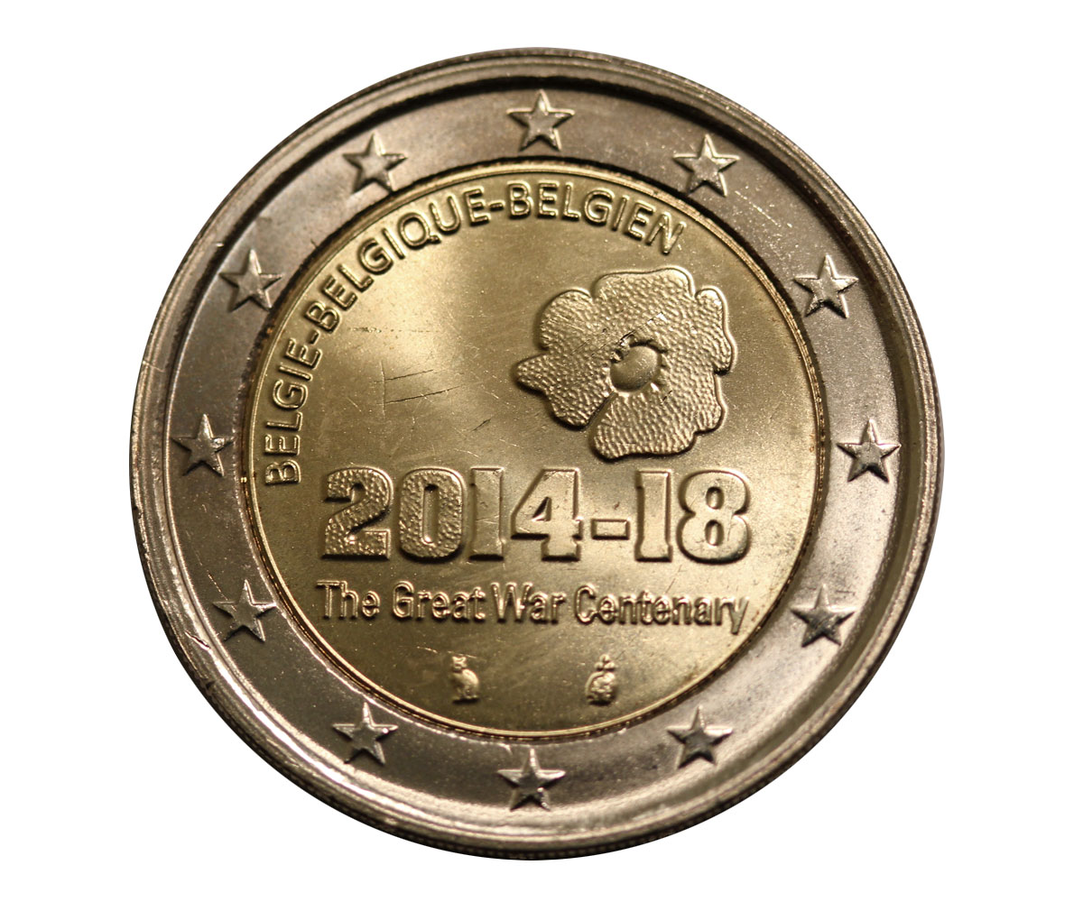 100 Ann.della Prima Guerra Mondiale - moneta da 2 euro