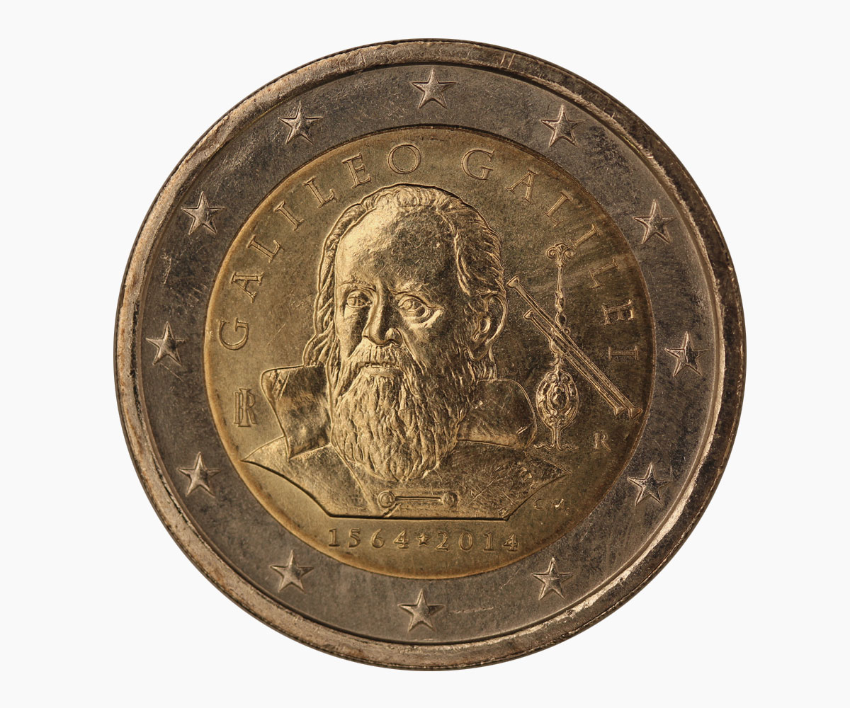 "Galileo" - moneta da 2 euro