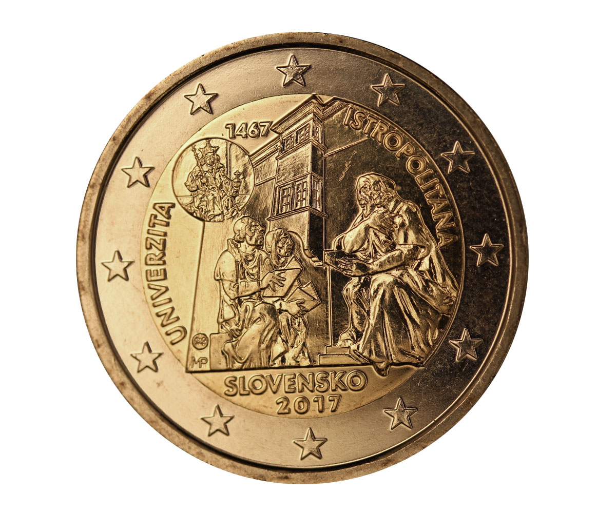 "Accademia Istropolitana" - moneta da 2 euro