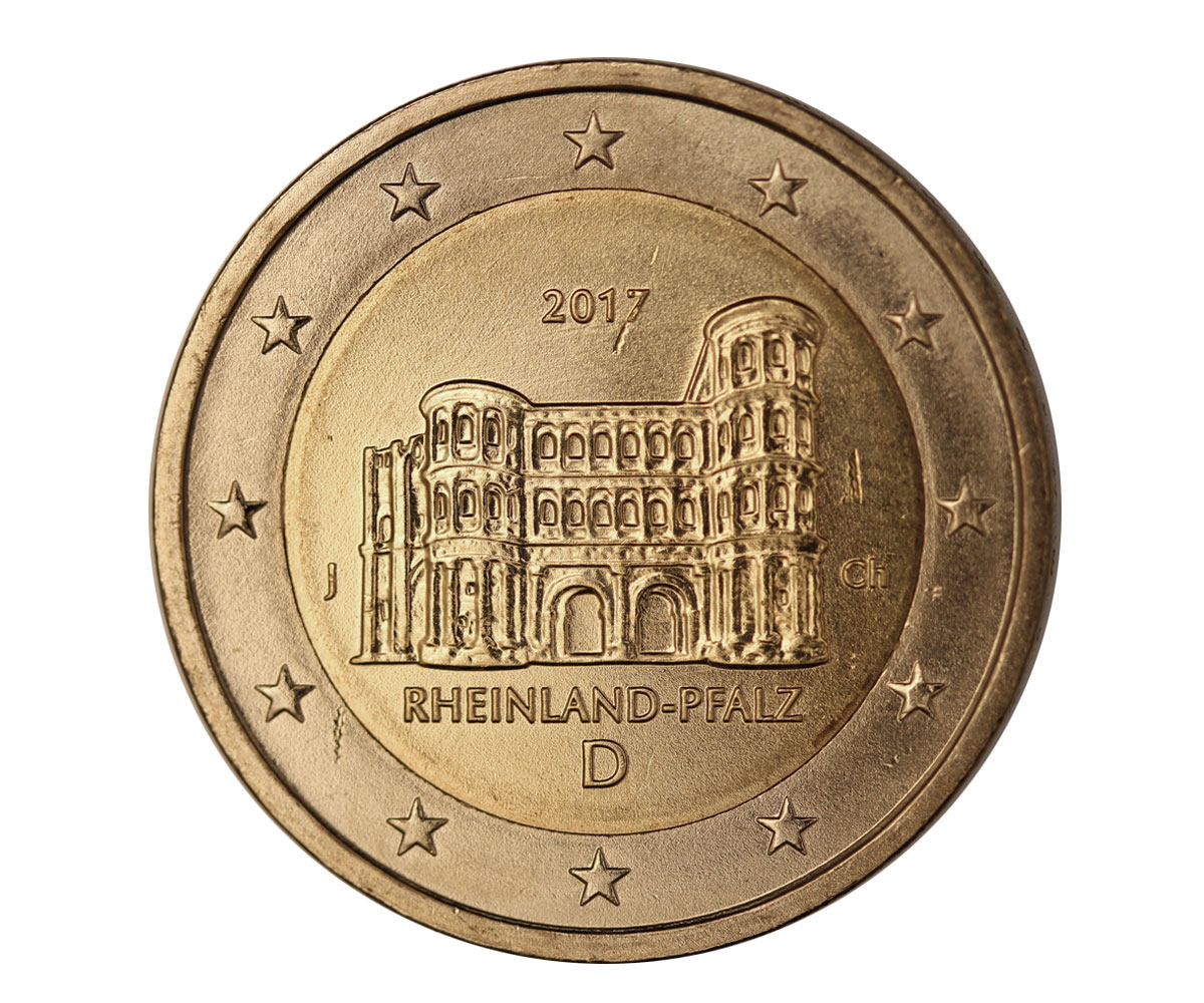 "Porta Nigra" - zecca J - moneta da 2 euro