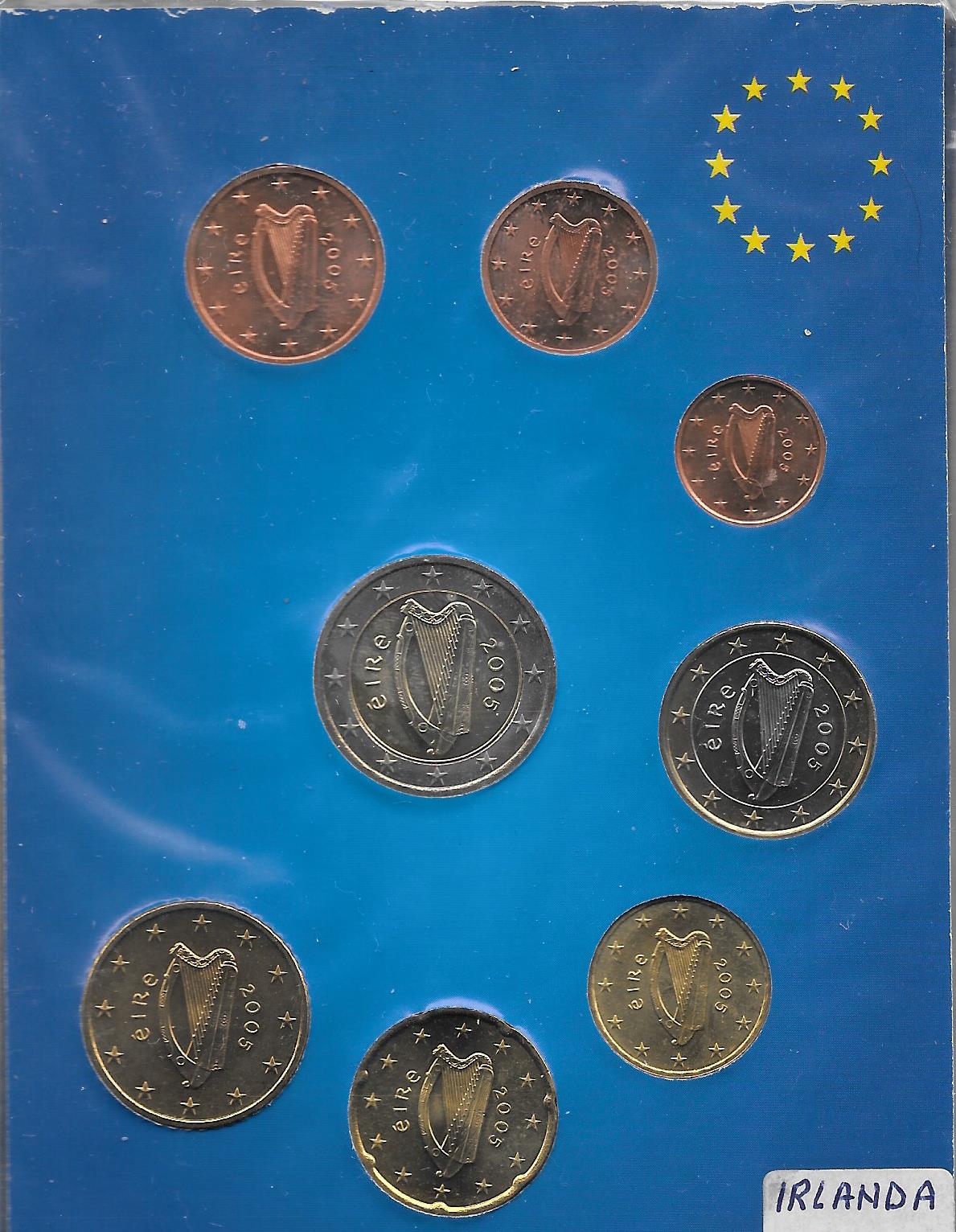 Serie completa di 8 monete 