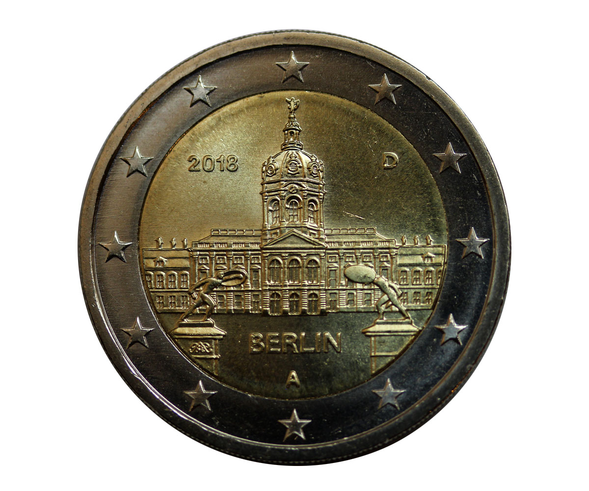 "Castello di Charlottenburg" - zecca A - moneta da 2 euro