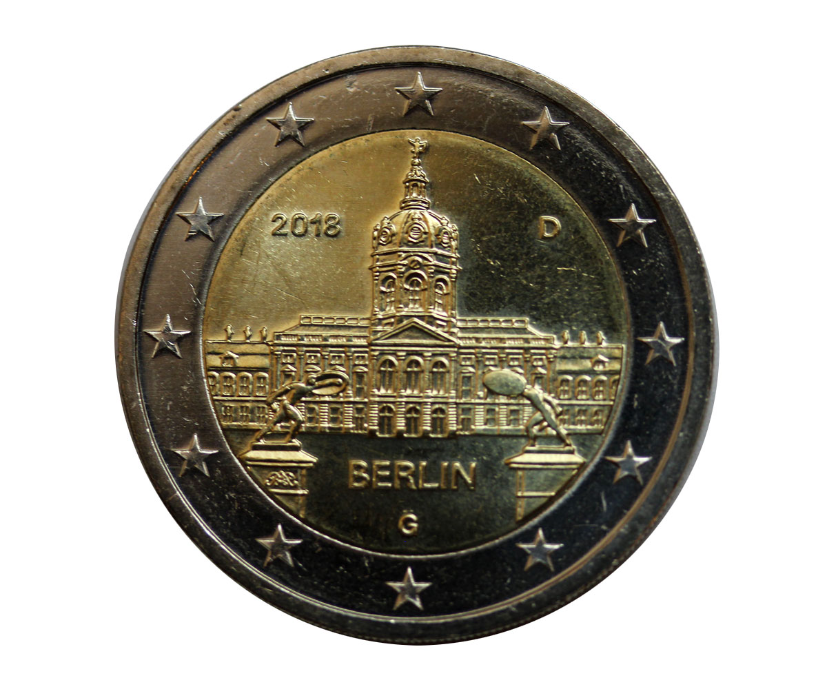 "Castello di Charlottenburg" - zecca G - moneta da 2 euro