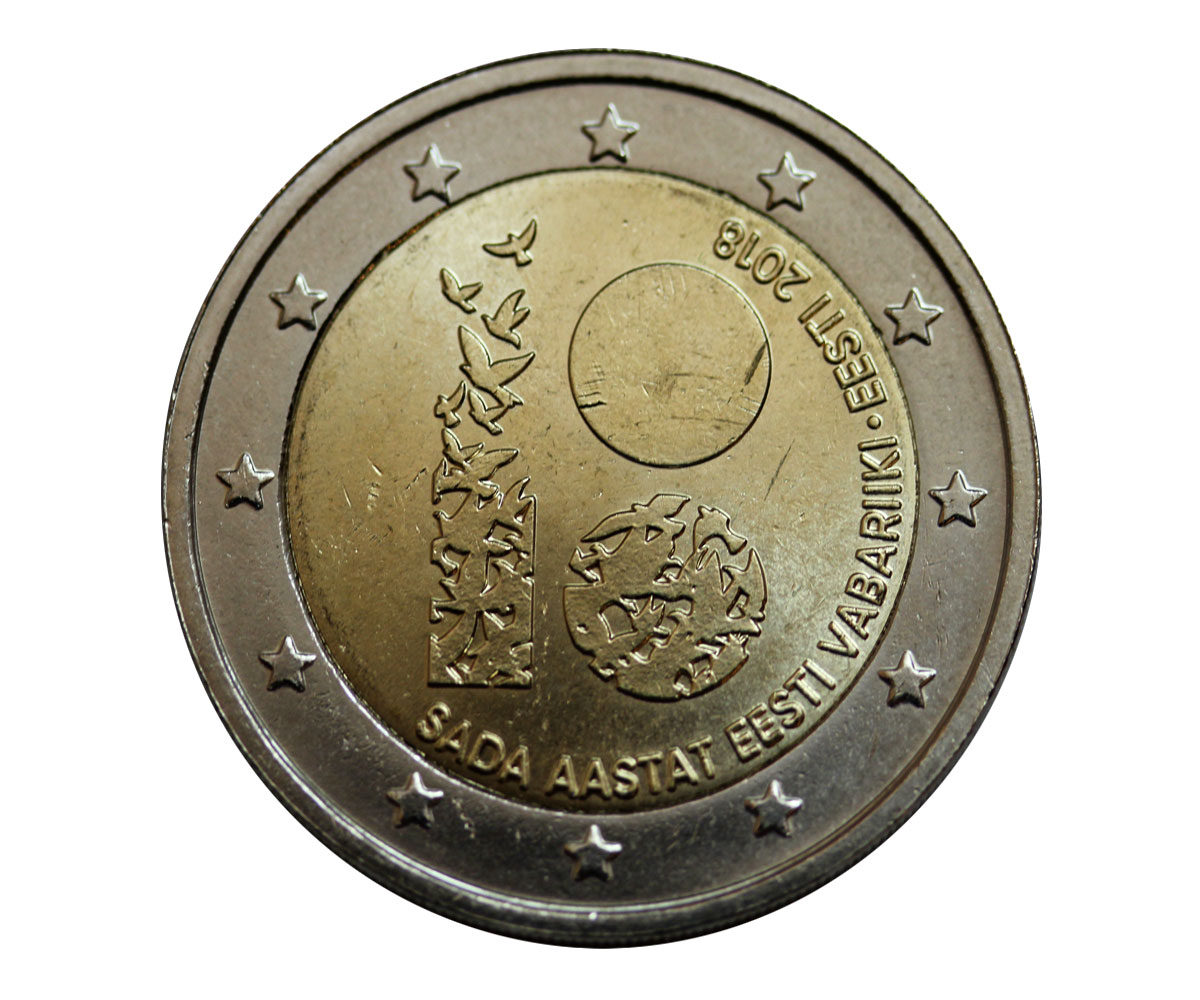 "100 Ann. della Repubblica" - moneta da 2 euro
