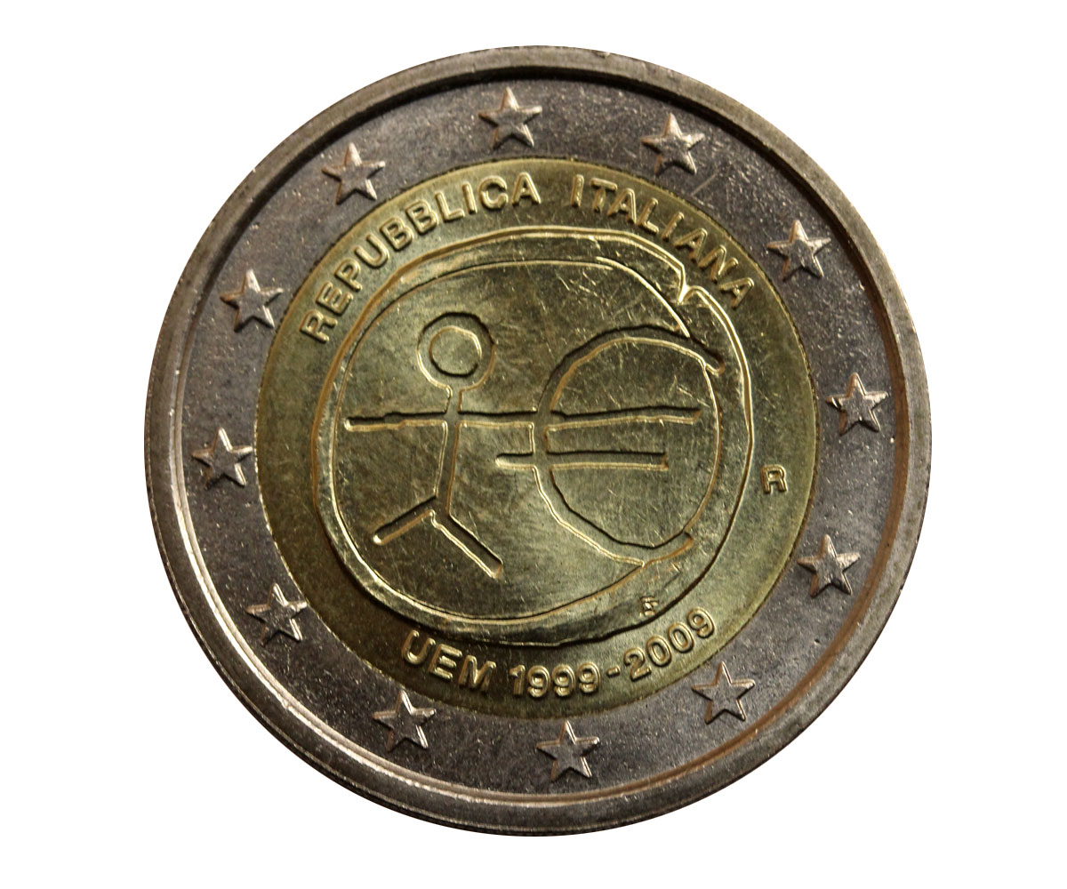 "Decennale Unione Monetaria" - 2 Euro 