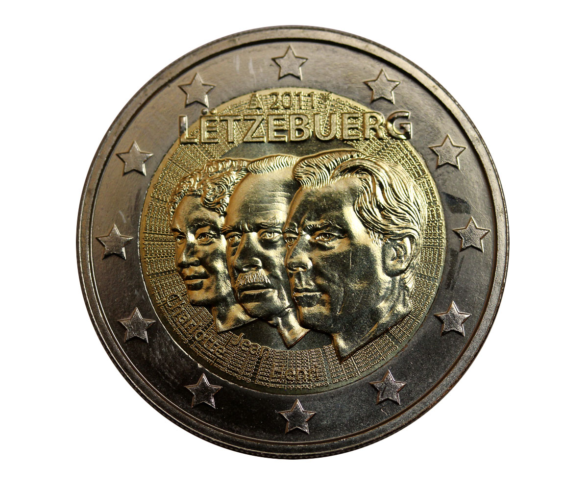 "50 della nomina del Granduca Jean" - moneta da 2 euro 