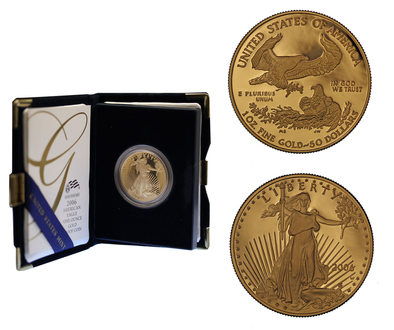 American Eagle - 50 dollari gr. 33,93 in oro 917/000 