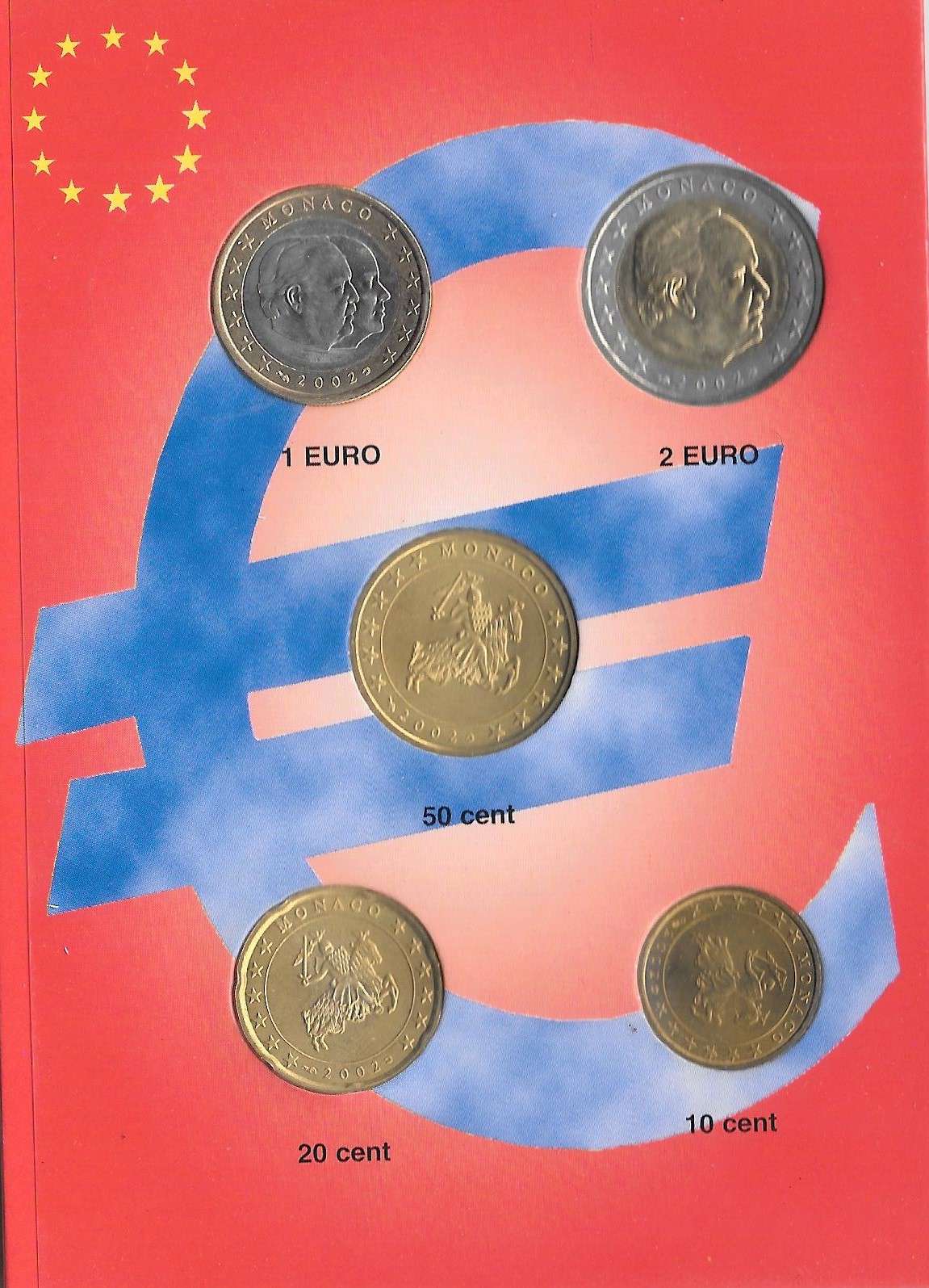 Serie di 5 monete