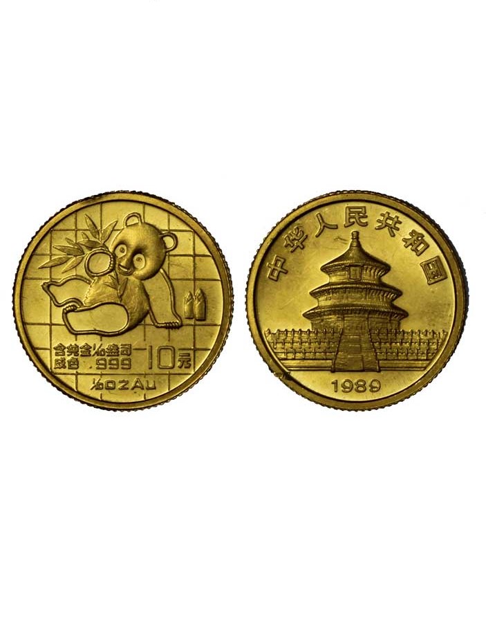 Panda - 10 Yuan gr. 3,11 in oro 999/000