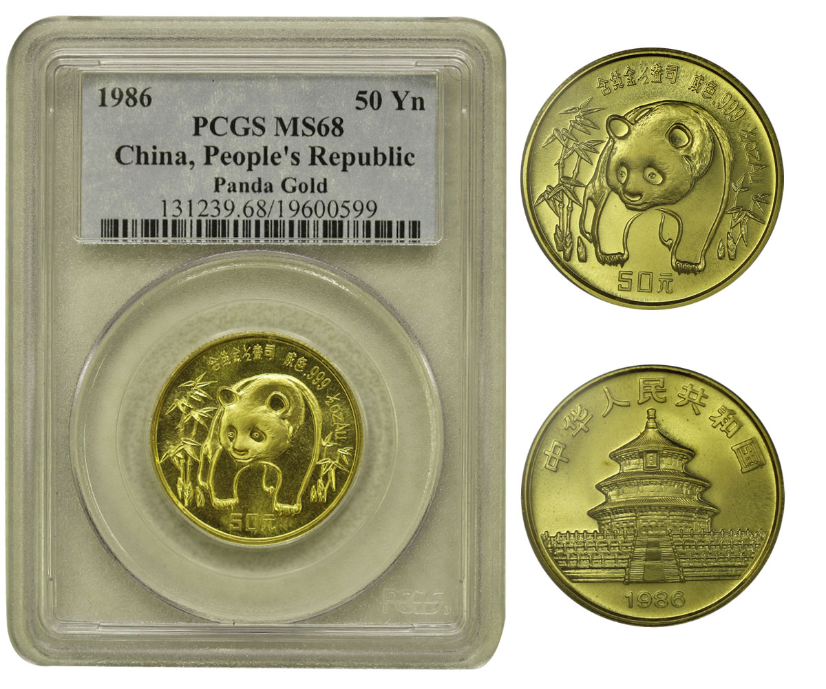 Panda - 50 Yuan gr. 15,55 in oro 999/000 
