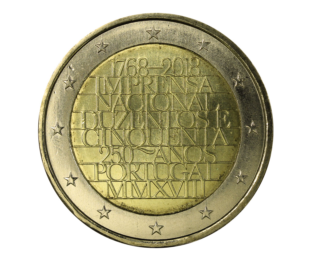 "250 anniversario della Zecca" - moneta da 2 euro