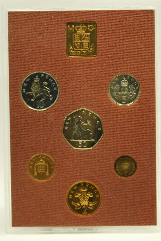 Serie completa di 6 monete 