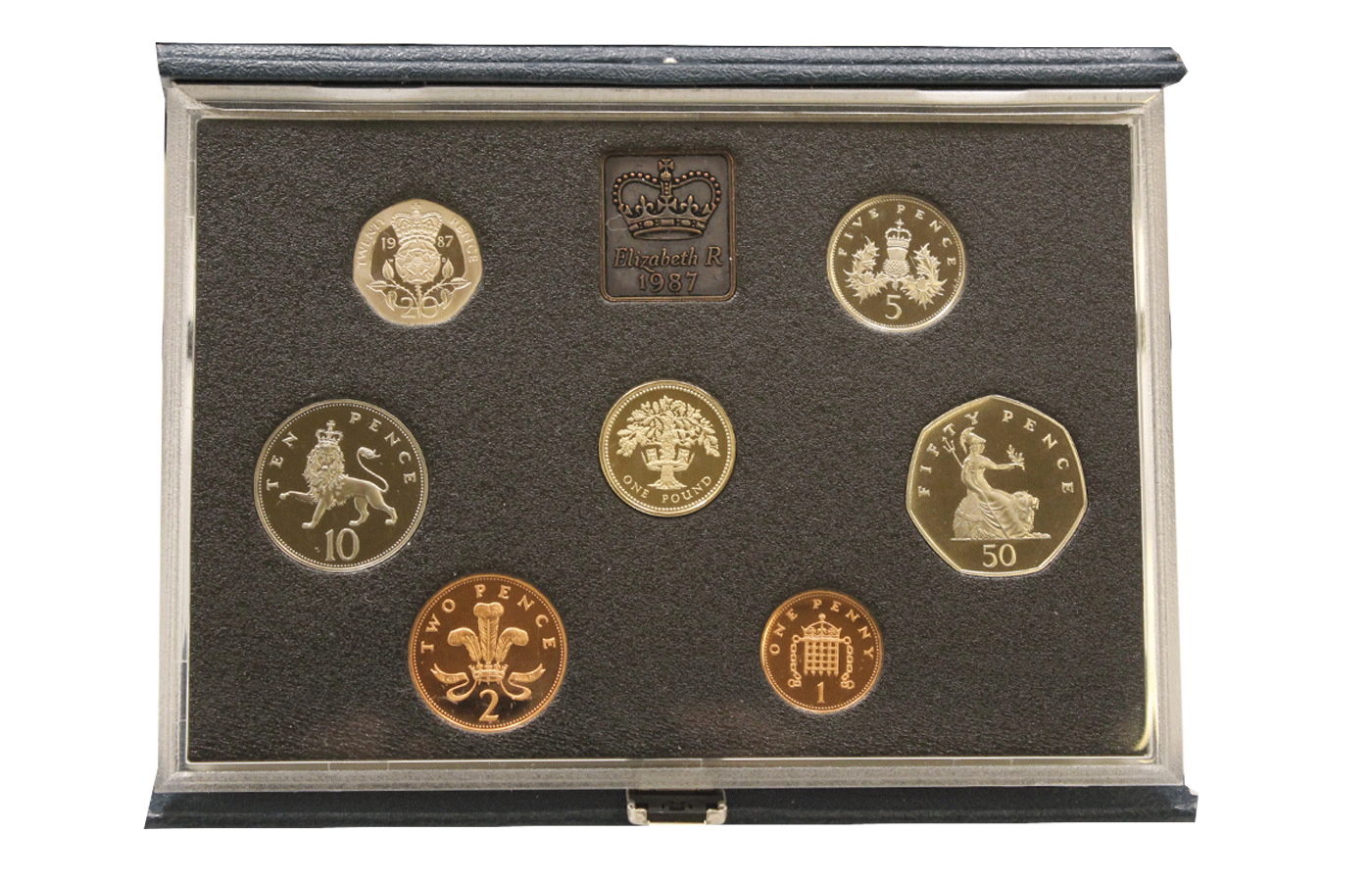 Divisionale di 7 monete - In conf. originale