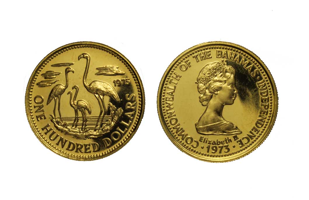 "Indipendenza" - 100 dollari gr. 5,46 in oro 917/000
