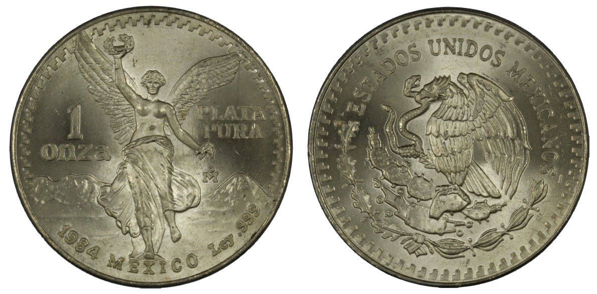 "Libertad" - Oncia gr. 31,10 in arg. 999/