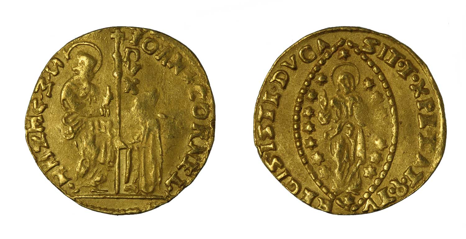 Doge Giovanni Corner - zecchino gr.3,50 in oro 997/
