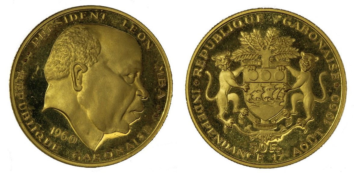 "Indipendenza" - 50 franchi gr. 16,00 in oro 900/000