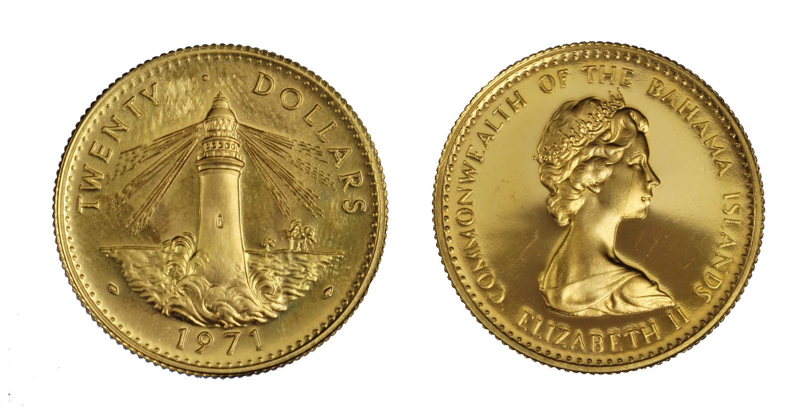 20 dollari gr. 7,98 in oro 917/000