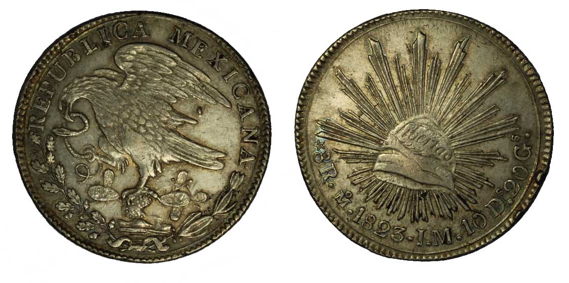 Mexico City - 8 Reales gr.27,10 ag.903/000